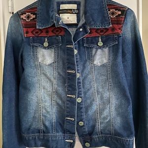 Decorative jean jacket